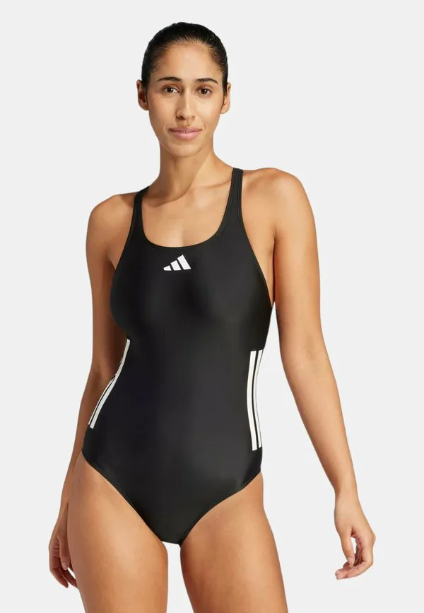 

Купальник 3stripes с завышенной талией Adidas Performance, Black, Черный, Купальник 3stripes с завышенной талией Adidas Performance, Black