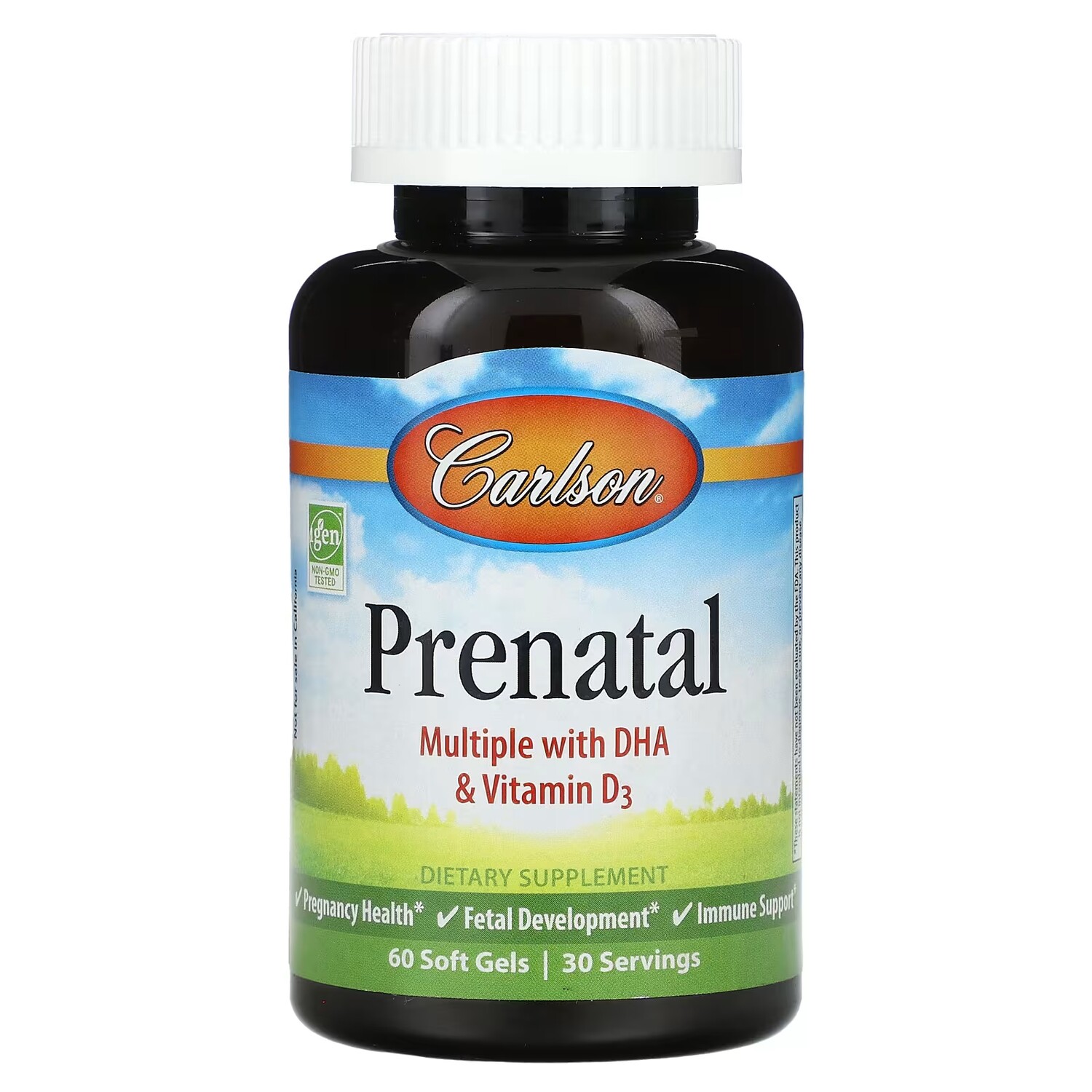 

Добавка Carlson Prenatal, 60 мягких гелей