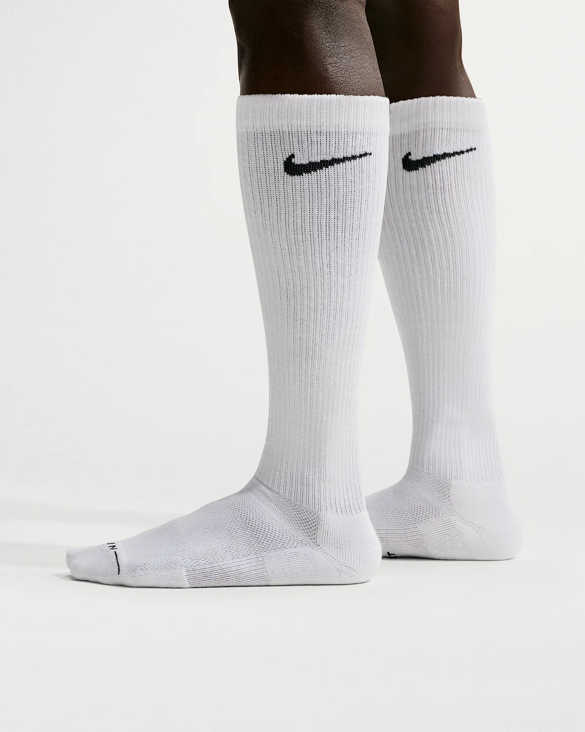Nike Everyday Elevated гольфы (2 пары), White/Black — фото 3