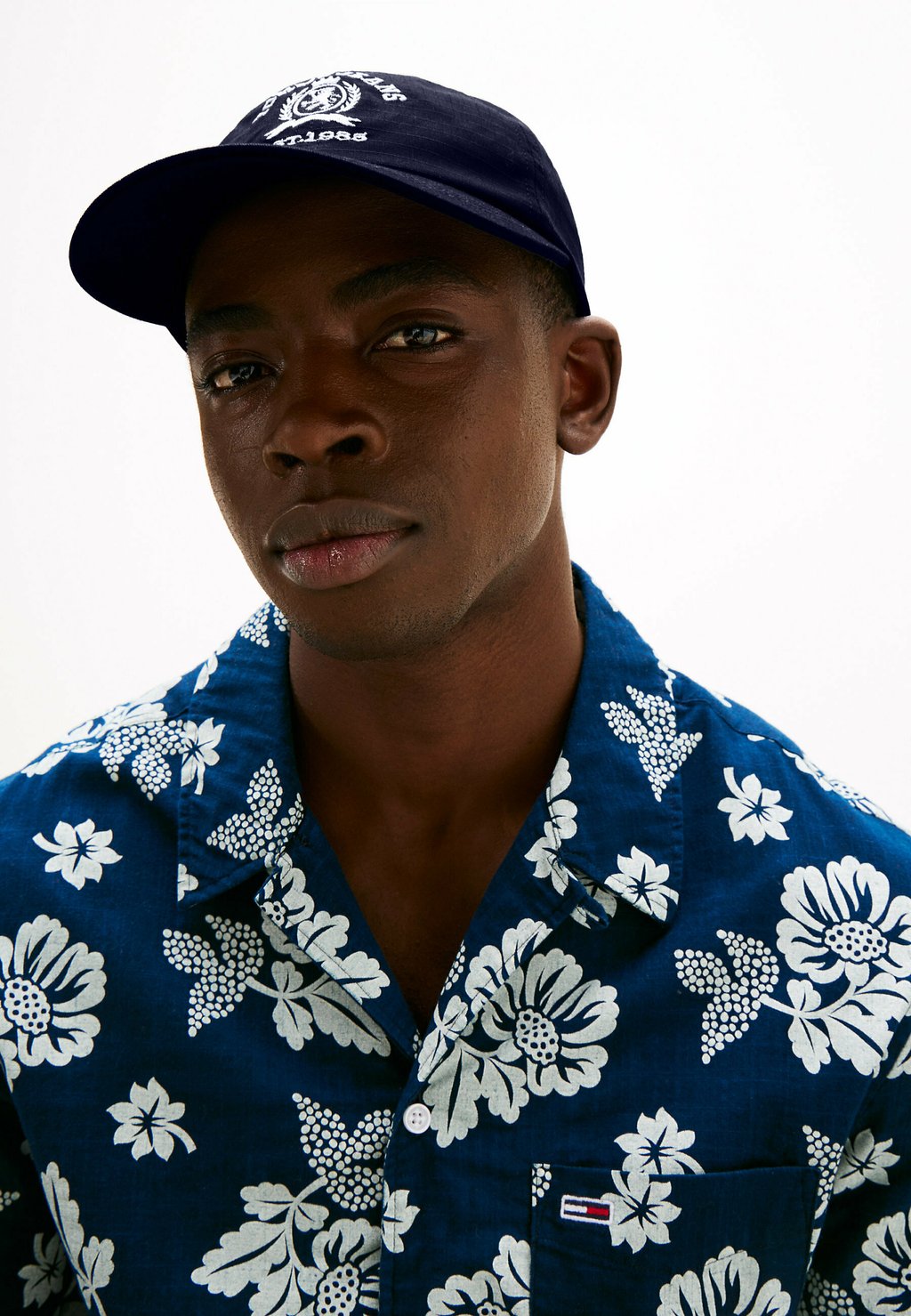 

Бейсболка CREST EMBROIDERY BASEBALL Tommy Jeans, темно-синий