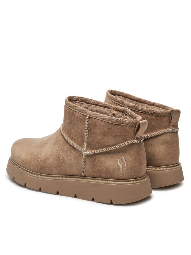Зимние ботинки женские Skechers Keepsakes Lite с искусственным мехом, коричневый — фото 3