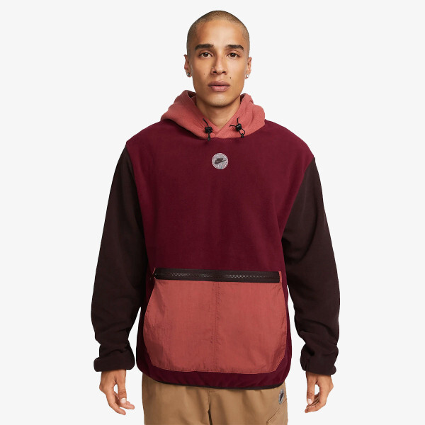 

Толстовка m nsw spu с капюшоном Polar Nike, красный