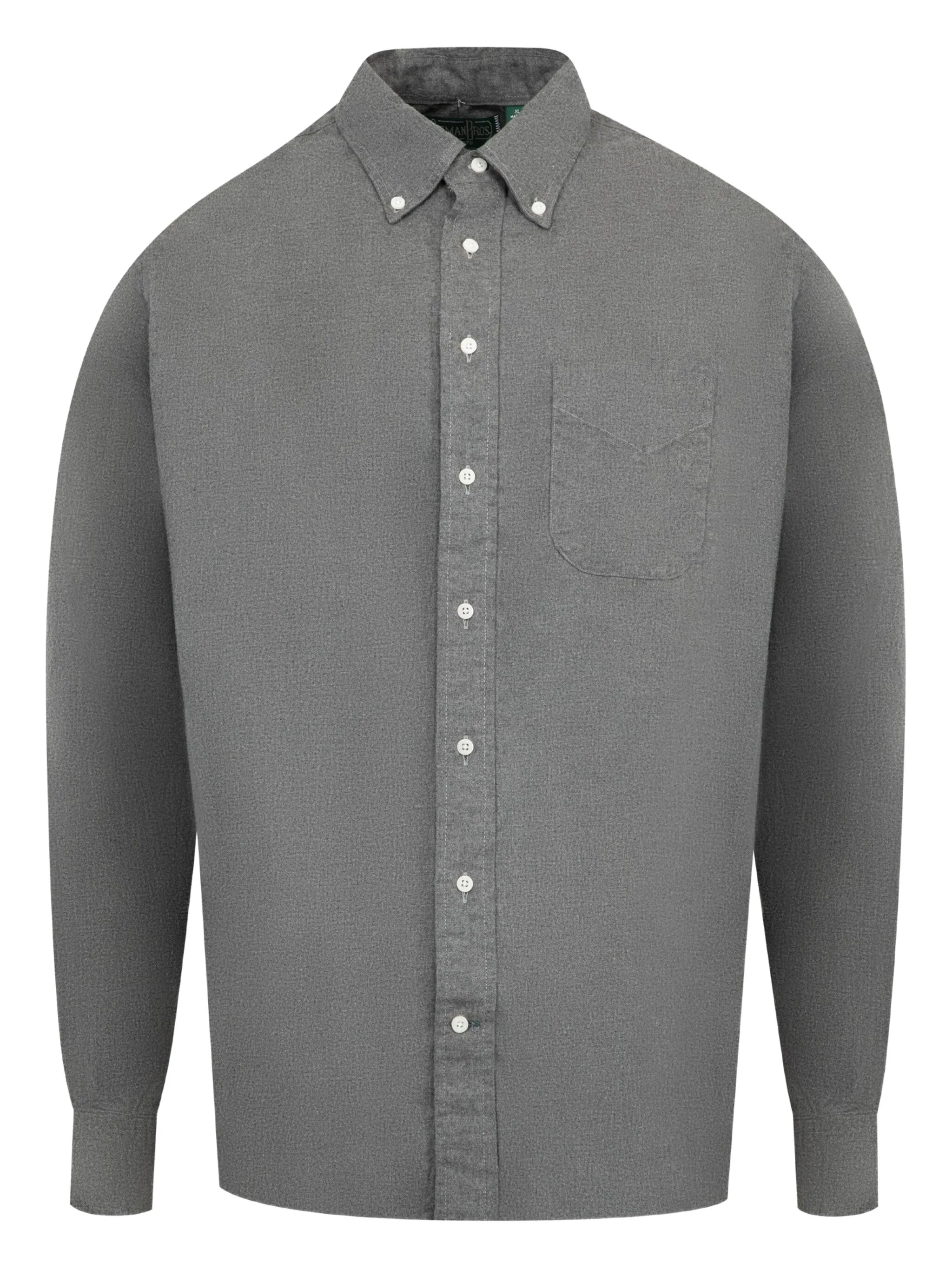 

Фланелевая рубашка Gitman Bros, серый