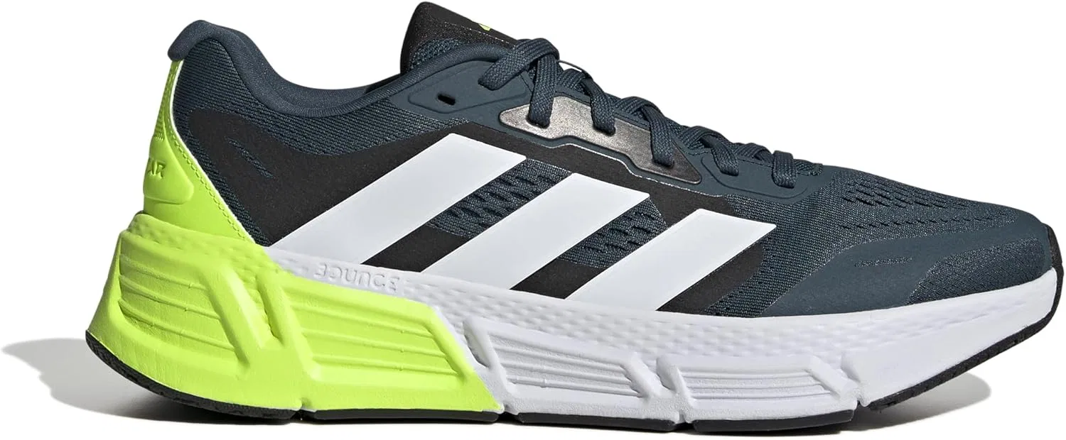 Кроссовки Adidas Unisex Questar 2 M Low (не для футбола), Arctic Night Ftwr White Lucid Lemon