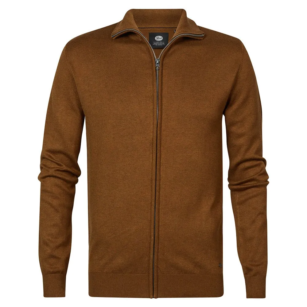 

Свитер Petrol Industries 225 full zip, коричневый