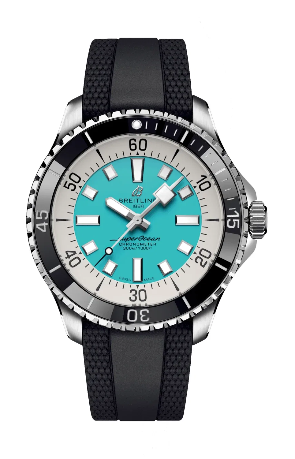 СУПЕРООКЕАН АВТОМАТИЧЕСКИЕ 44 - A17376211L2S1 BREITLING, черный