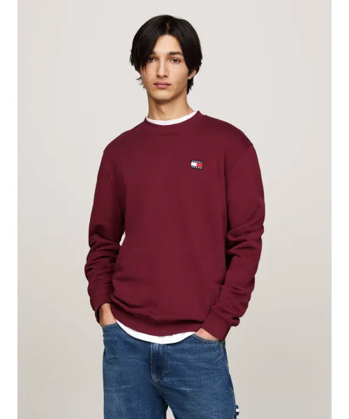 

Толстовка Regular fit Tommy Jeans, красный