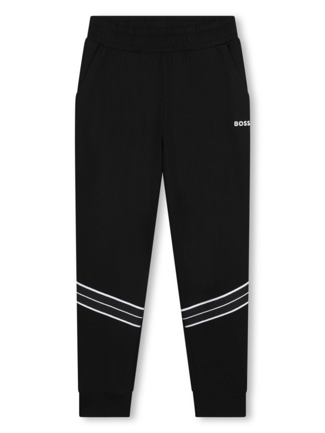 

BOSS Kidswear спортивные брюки с логотипом, черный