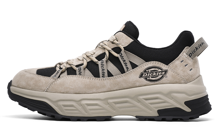 

Dickies Амортизирующие износостойкие низкие массивные кроссовки мужские - черный хаки, цвет Black Khaki