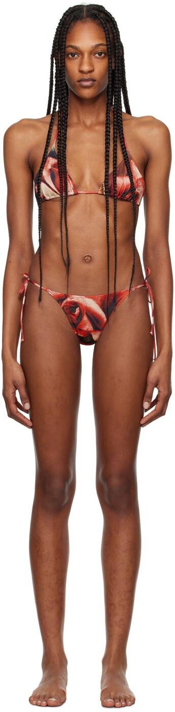 

Красное бикини «The Roses» Jean Paul Gaultier