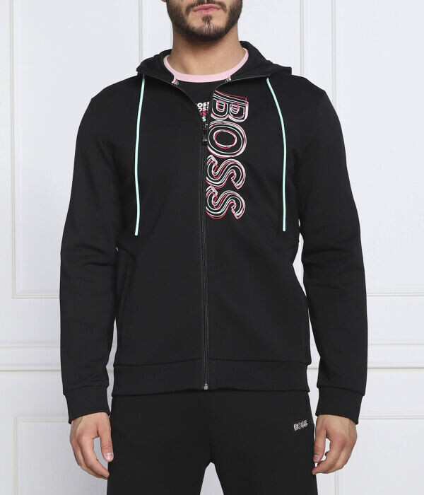 

Толстовка Boss Green Saggy 1 Regular Fit, черный