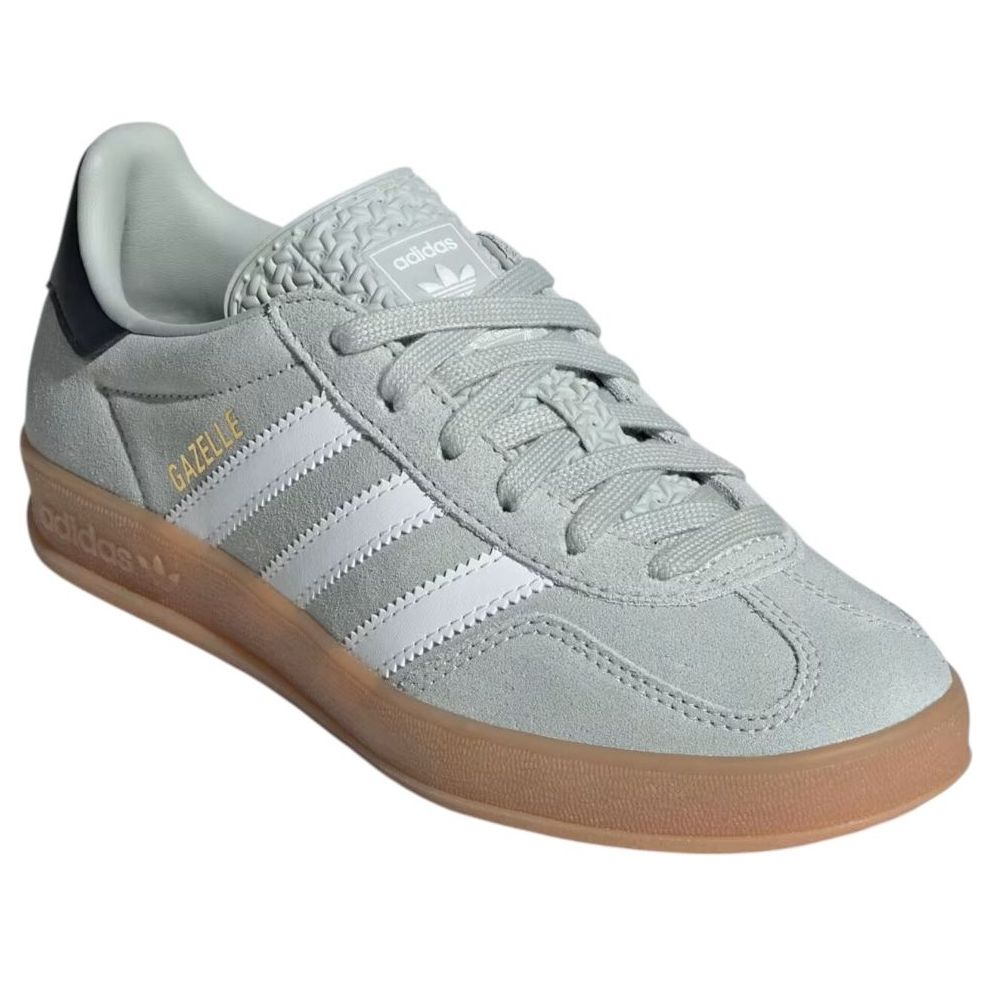 (GS) Adidas Gazelle Indoor 'Wonder Silver' — фото 2
