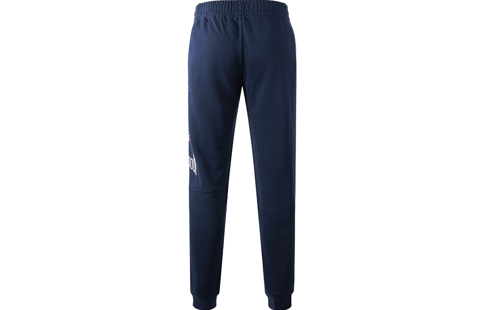 EA7 SS23 Вязаные спортивные штаны Мужские Морской синий EMPORIO ARMANI — фото 3