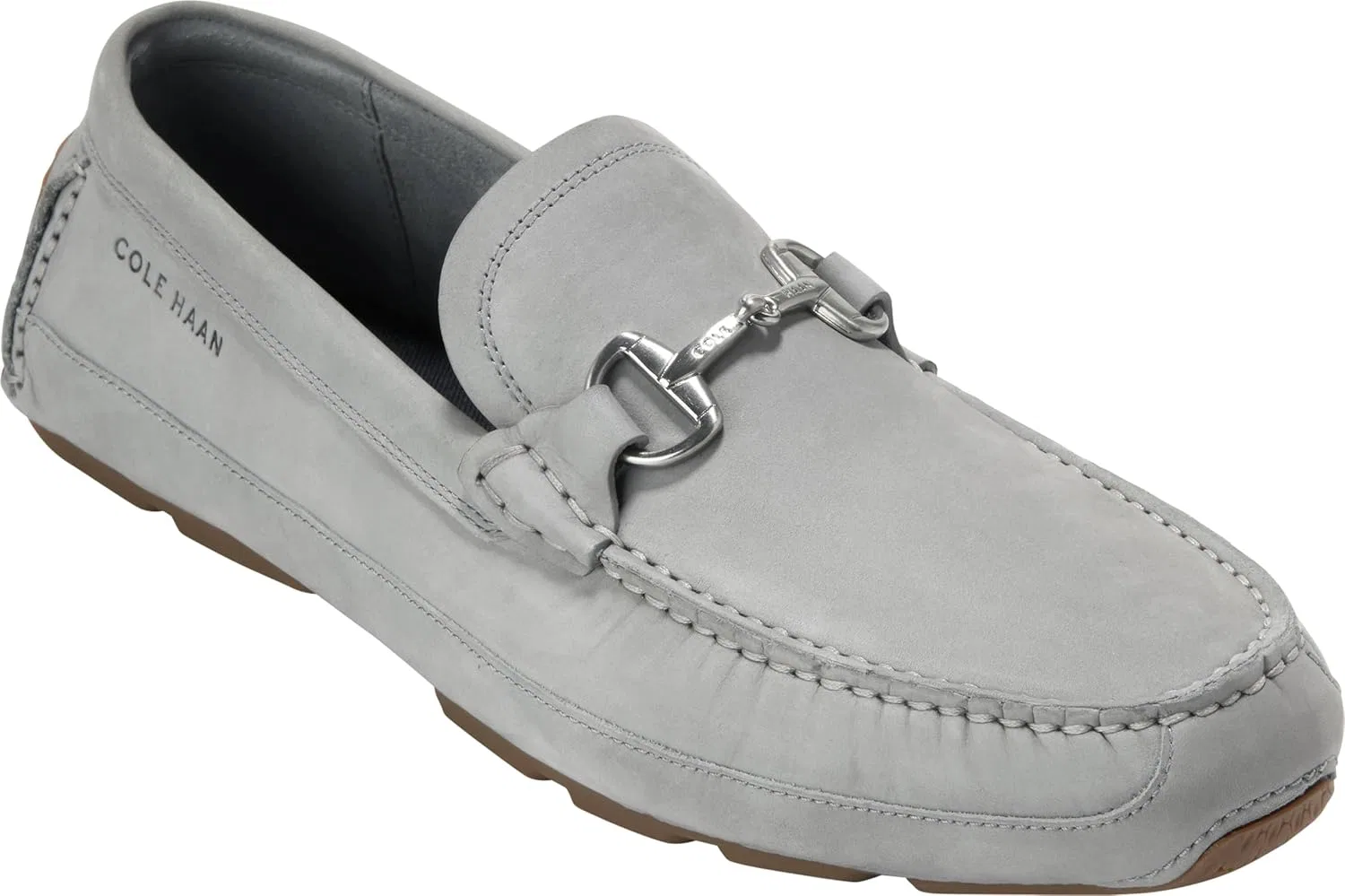 Лоферы Cole Haan, Ultimate Gray Nubuck/Gum — фото 4