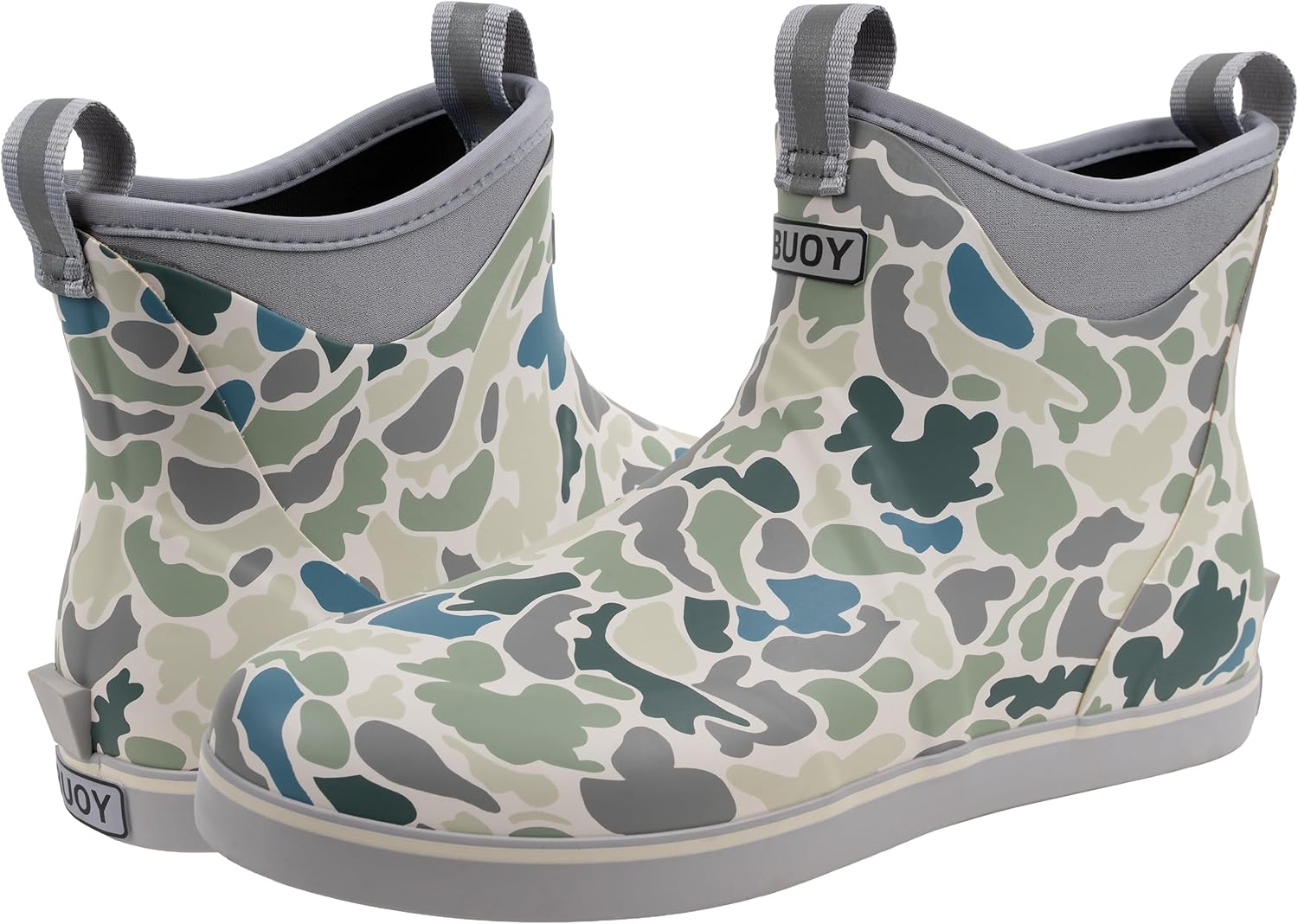 

Сапоги Buoy для мужчин - короткие дождевые сапоги для мужчин Buoy Boots, белый