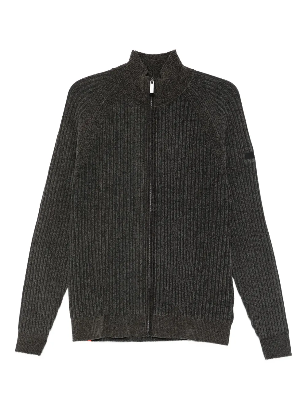 

Кардиган на молнии в рубчик Rrd, зеленый