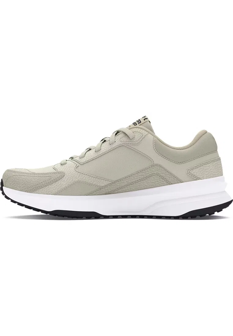 Мужские тренировочные кроссовки, кожаные, Under Armour Edge, черные — фото 2