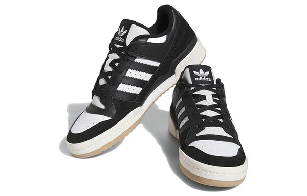 Кроссовки оригиналы форум низкие классические туфли Adidas, черный — фото 3