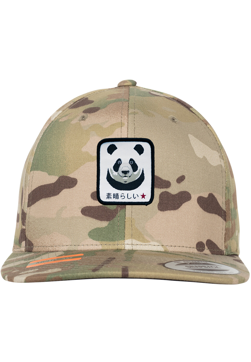 

Бейсболка F4NT4STIC Snapback Camouflage Panda, цвет multicam