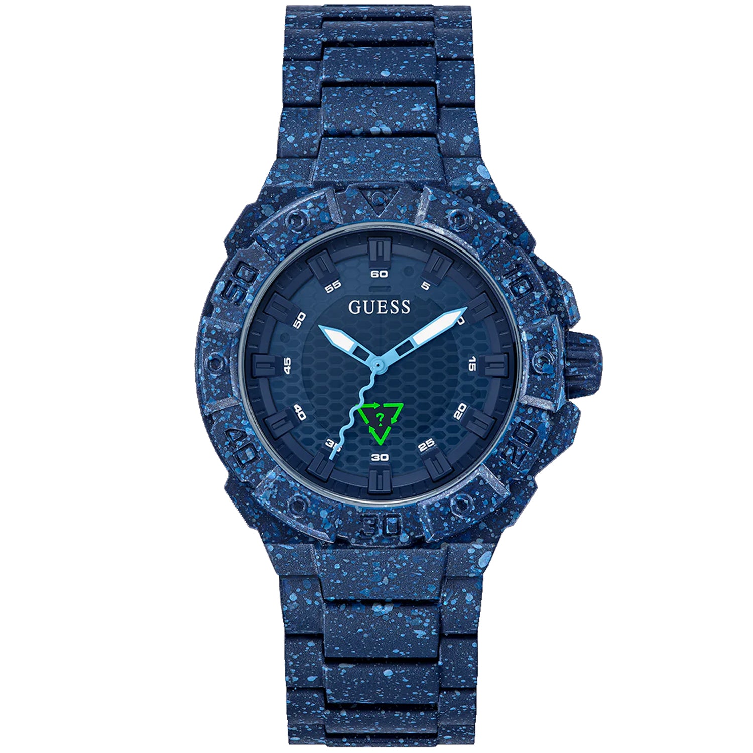 

Guess Мужские часы NoTide Ocean из пластика с темно-синим циферблатом