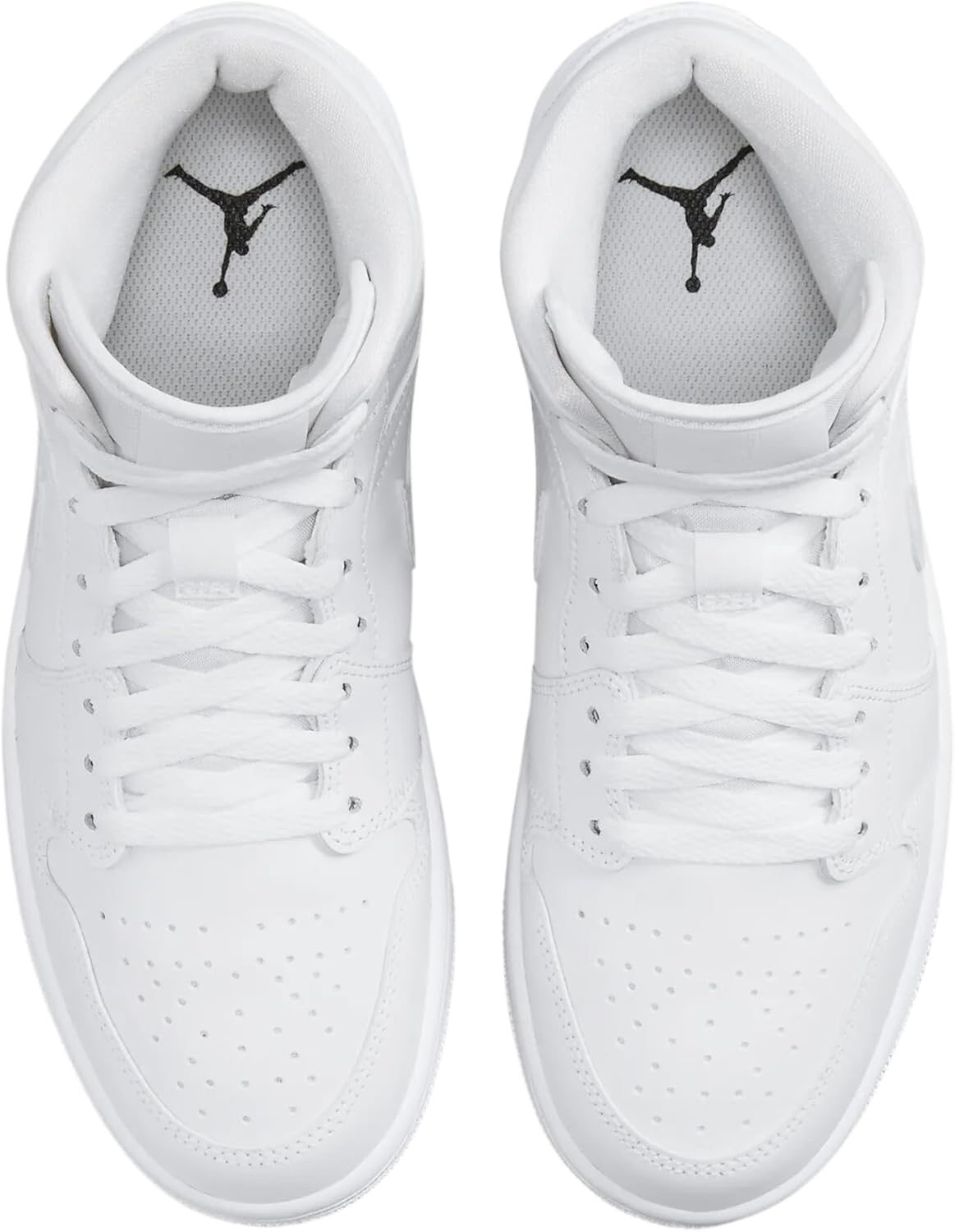 Мужские баскетбольные кроссовки Nike Air Jordan 1 Mid, белый — фото 3