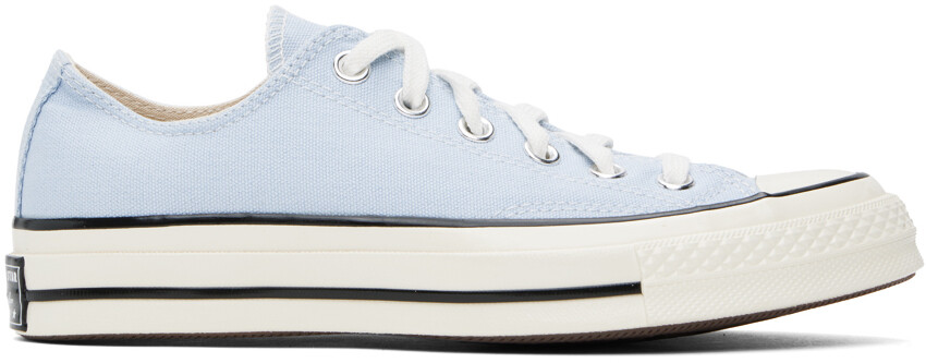 

Голубые низкие кеды Chuck 70 Converse