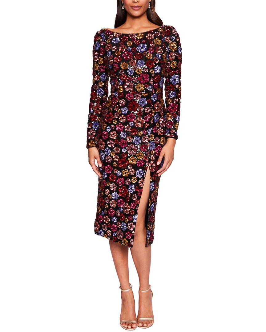 

Платье с принтом Marchesa Notte, цвет multi