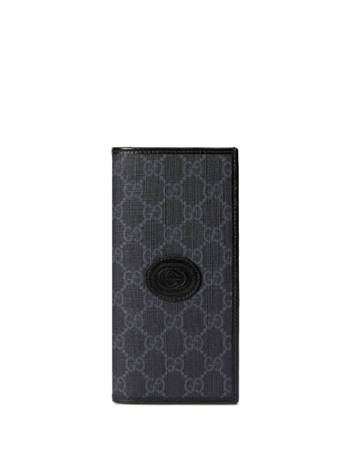

Gucci кошелек с узором GG Supreme, серый