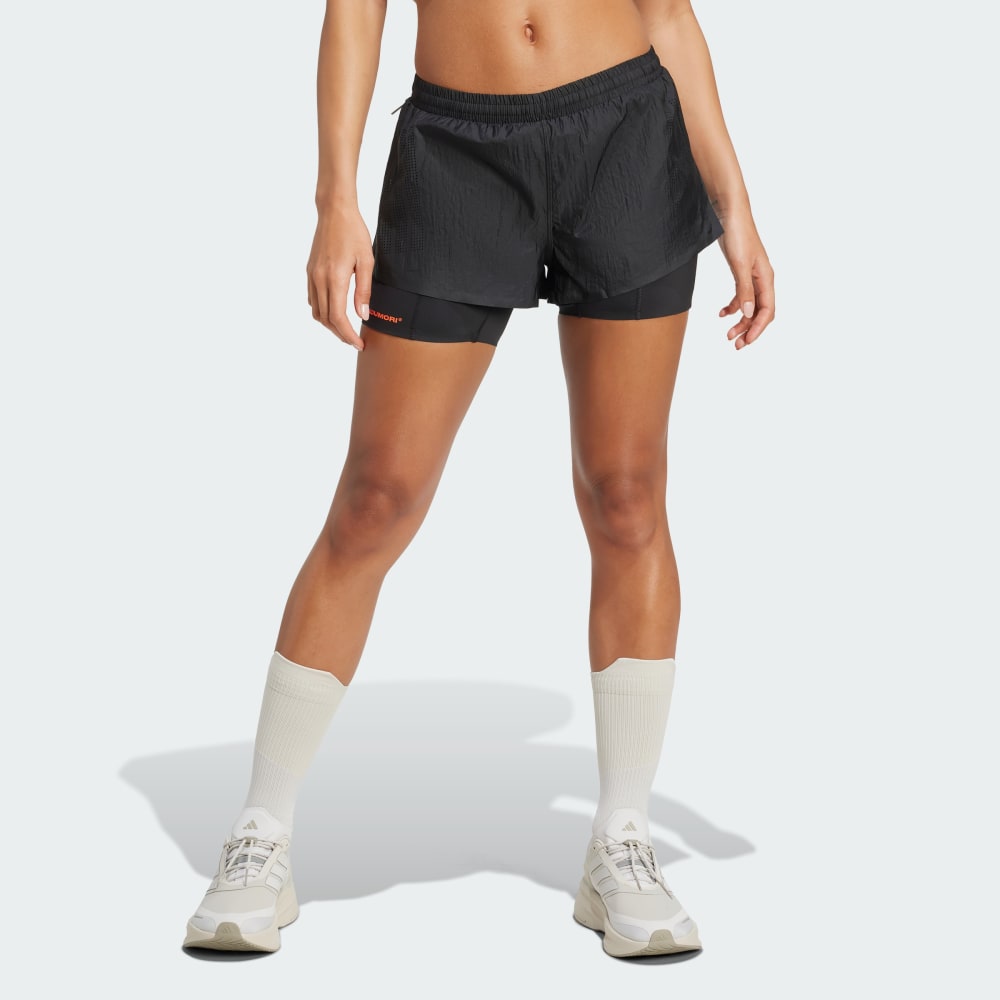 

Спортивные шорты Adidas Adi365 H.Koumori Running 2-In-1 Shorts, черный