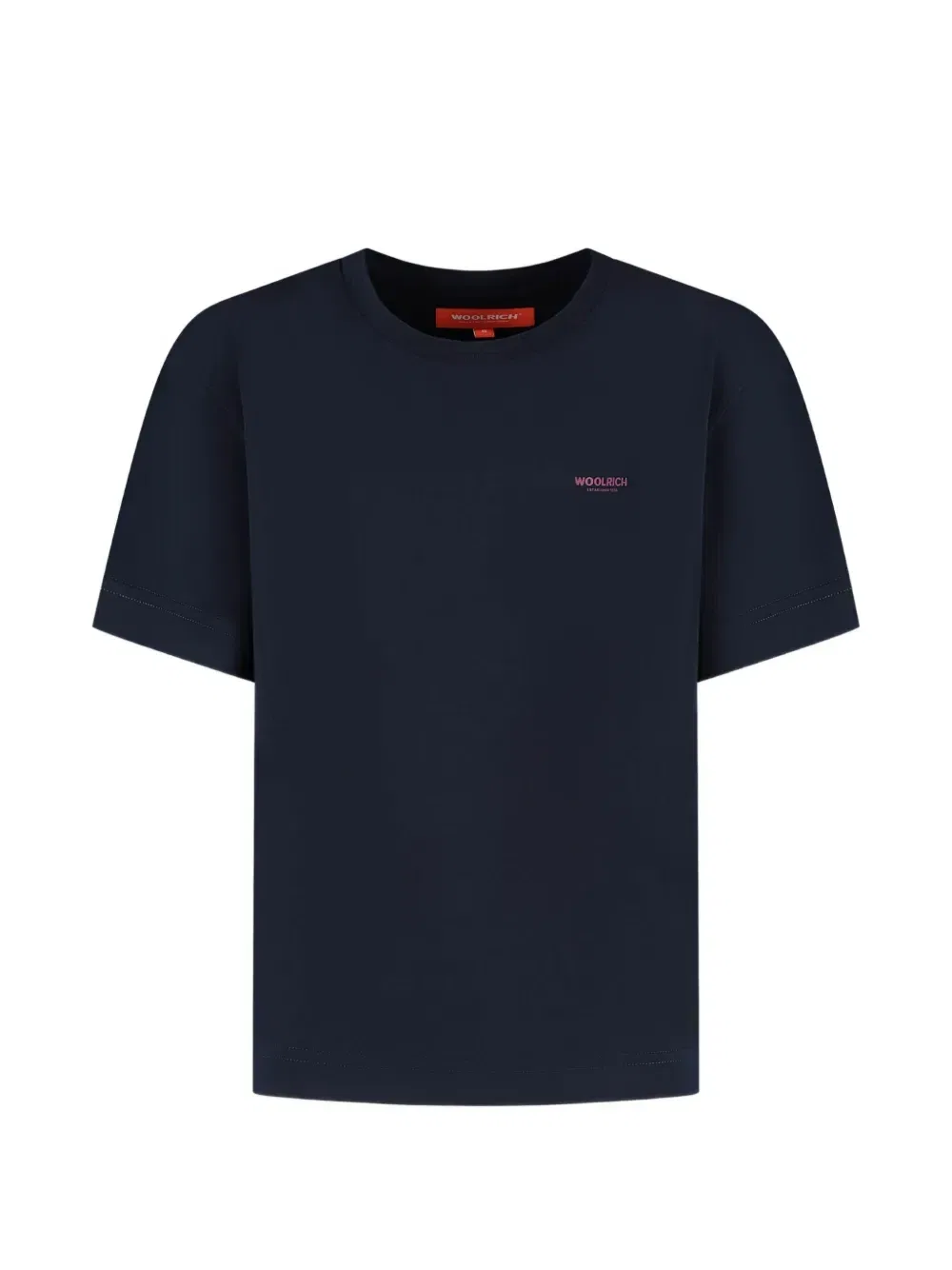Футболка с деталью в виде логотипа Woolrich Kids, синий