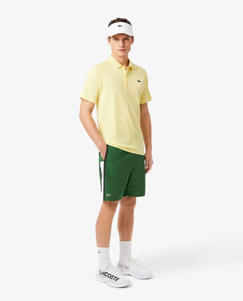 

Легкие мужские шорты с цветными вставками Lacoste, зеленый