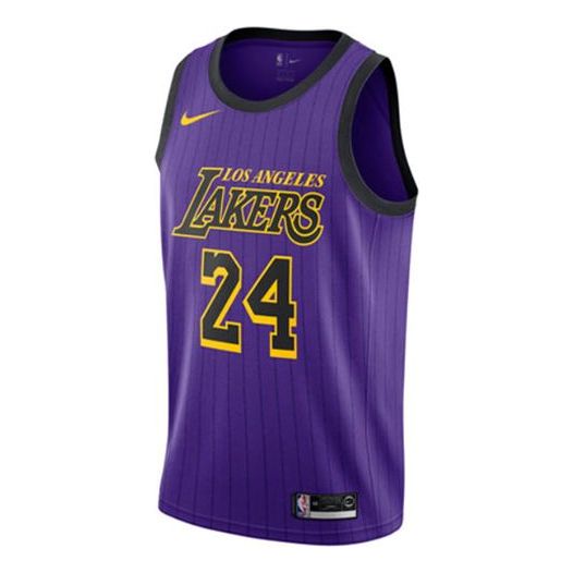 

Майка Nike NBA Jersey lakers City limited 24 Kobe 18-19 Season SW Fan Edition Purple, фиолетовый