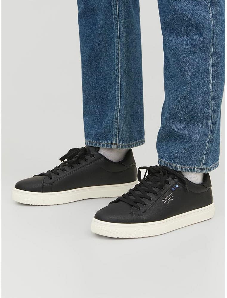 Мужские кроссовки Bestseller A/S из искусственной кожи Jack & Jones, Charcoal — фото 2