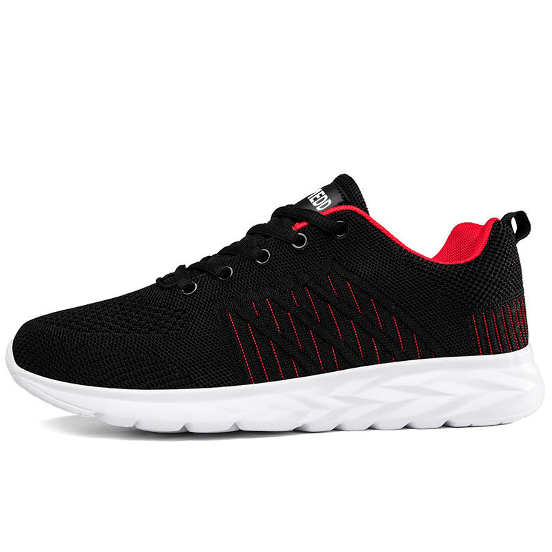 

Мужские кроссовки Low Top Running Shoes Medd, черно-красные