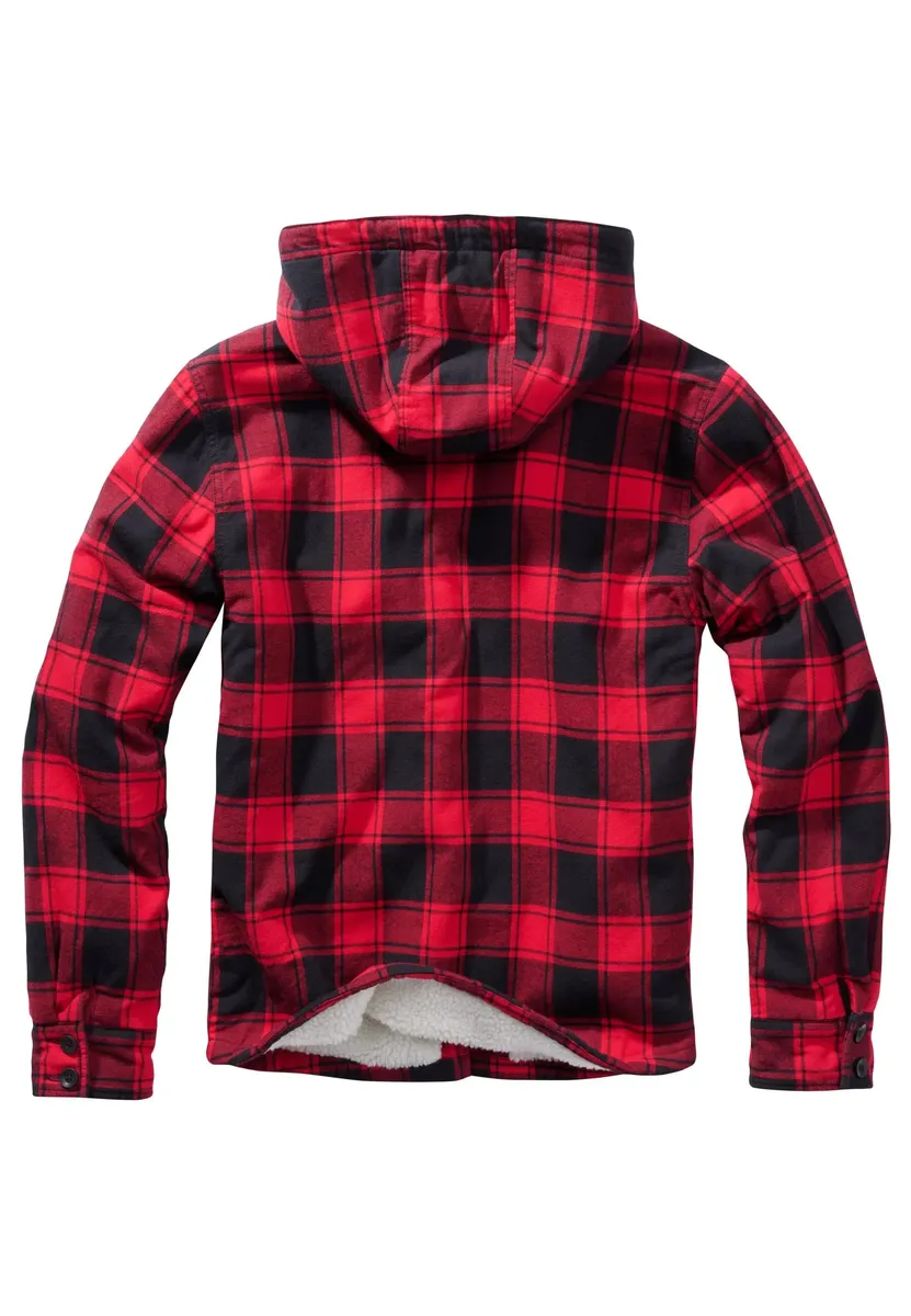 

Анорак Brandit " Brandit Men's Lumberjacket Hooded" (1 шт.), с капюшоном, красный