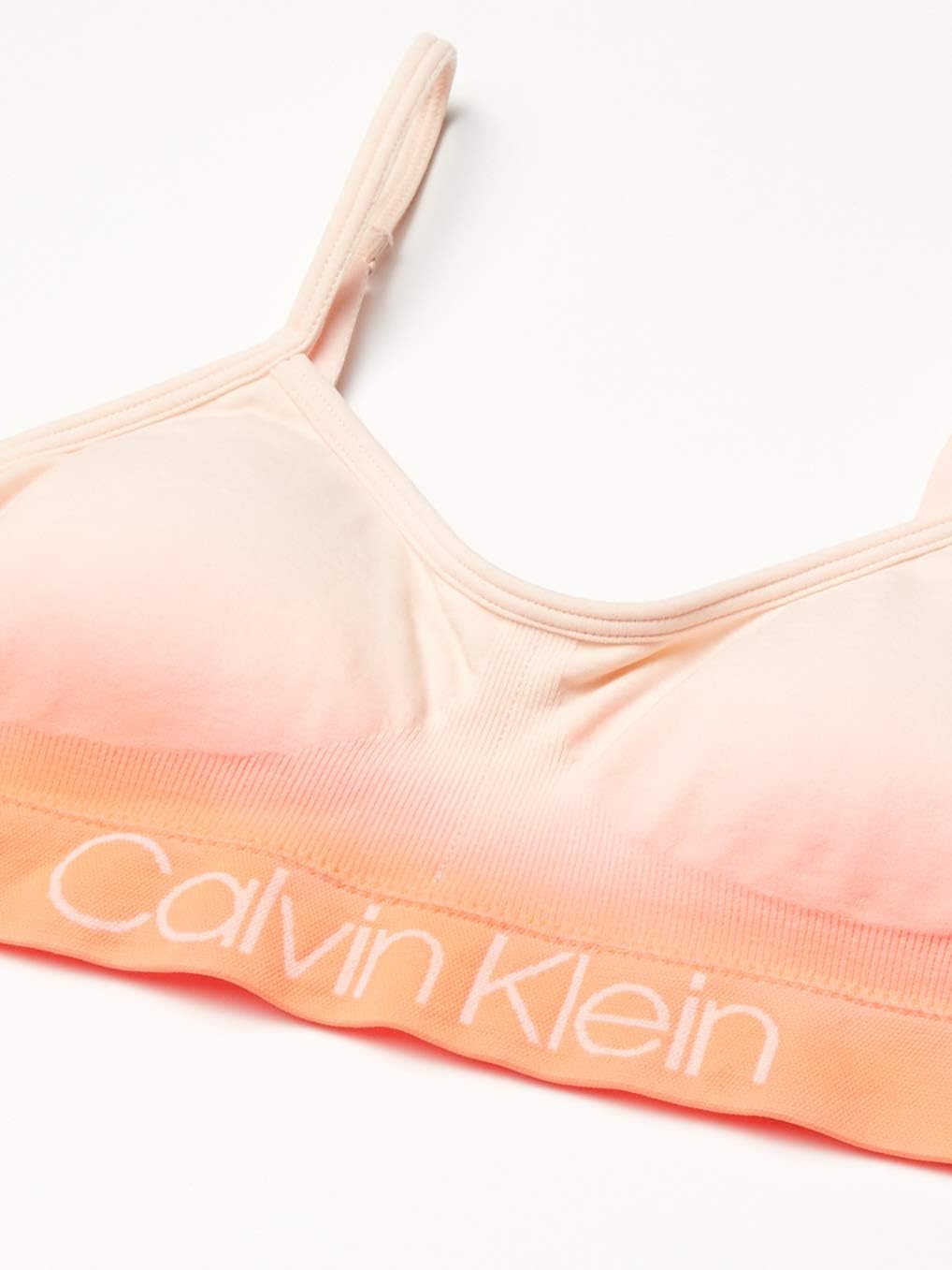 Бесшовный бюстгальтер без косточек Calvin Klein для девочек, Dd Coral — фото 3