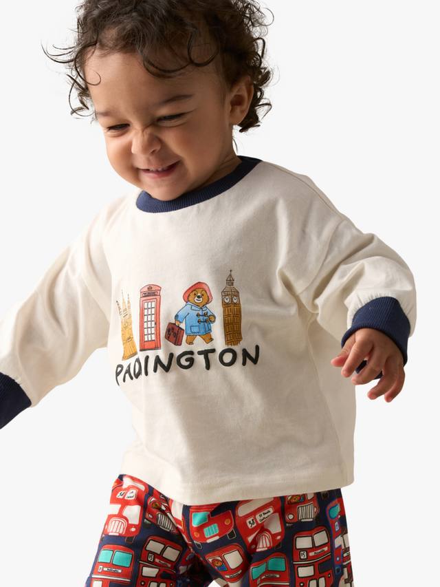 

Детский хлопковый комплект пижамы Paddington Angel & Rocket, Navy