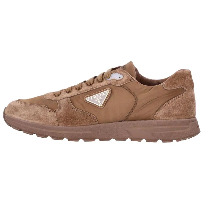 Кроссовки кожаные PRADA Re Nylon Prax 2.0