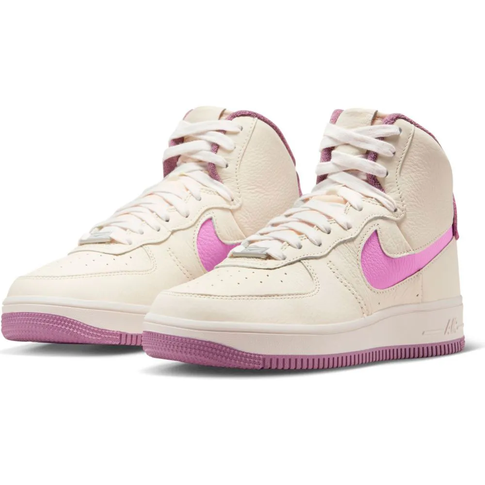 Кроссовки Nike Air Force 1 Sculpt, бежевый — фото 4