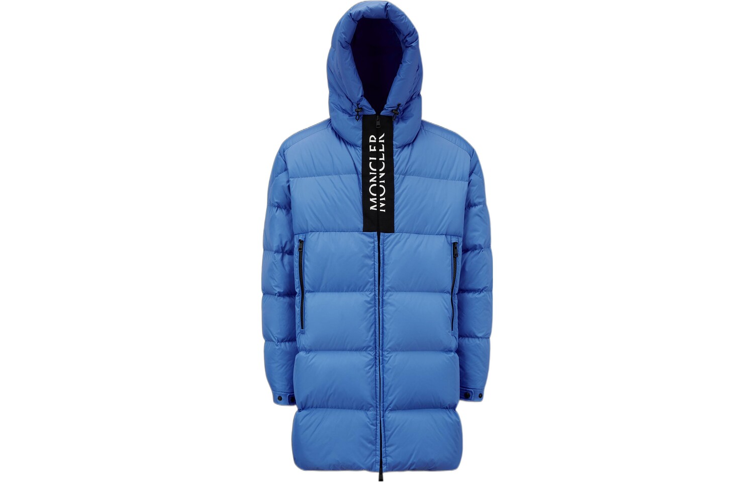 

Пуховик мужской небесно-голубой Moncler
