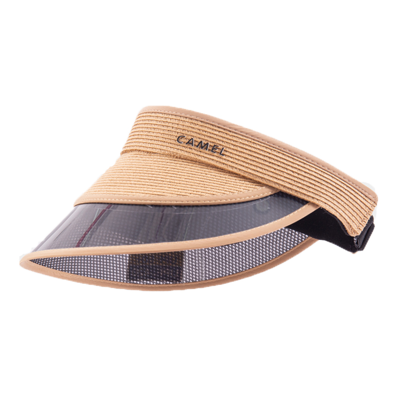 

CAMEL Женская шляпа от солнца из смесовой ткани полиэстер-хлопок, Khaki