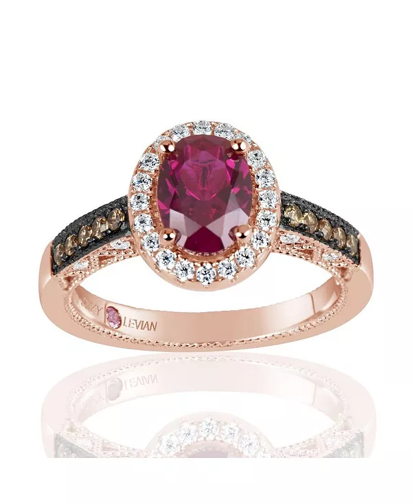 

Кольцо Suzy Levian из стерлингового серебра с кубическим цирконием Suzy Levian New York, brown