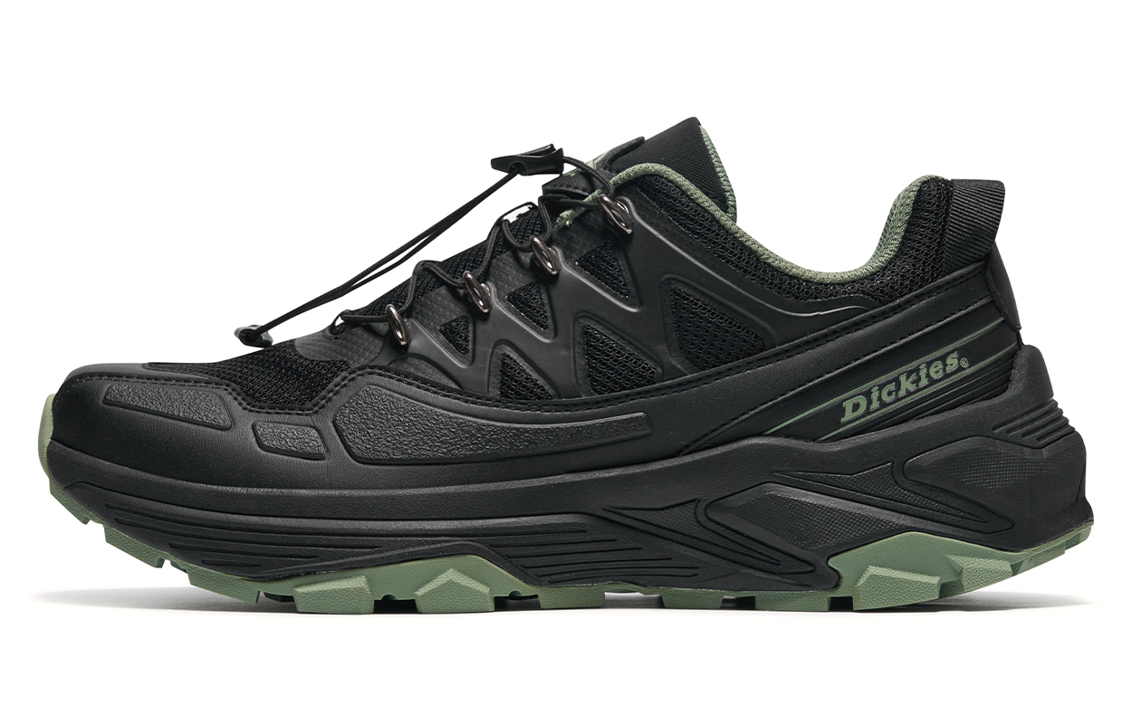 

Dickies Кроссовки Slip-Resistant Lightweight Wear-Resistant Low-Top Outdoor Shoes Men's Black Green