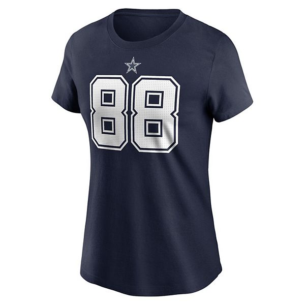 Футболка с именем и номером игрока Dallas Cowboys ceedee lamb navy Nike — фото 3