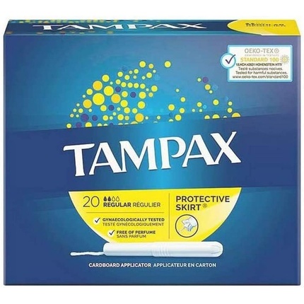 

Обычный классический буфер — упаковка из 20 шт. Tampax