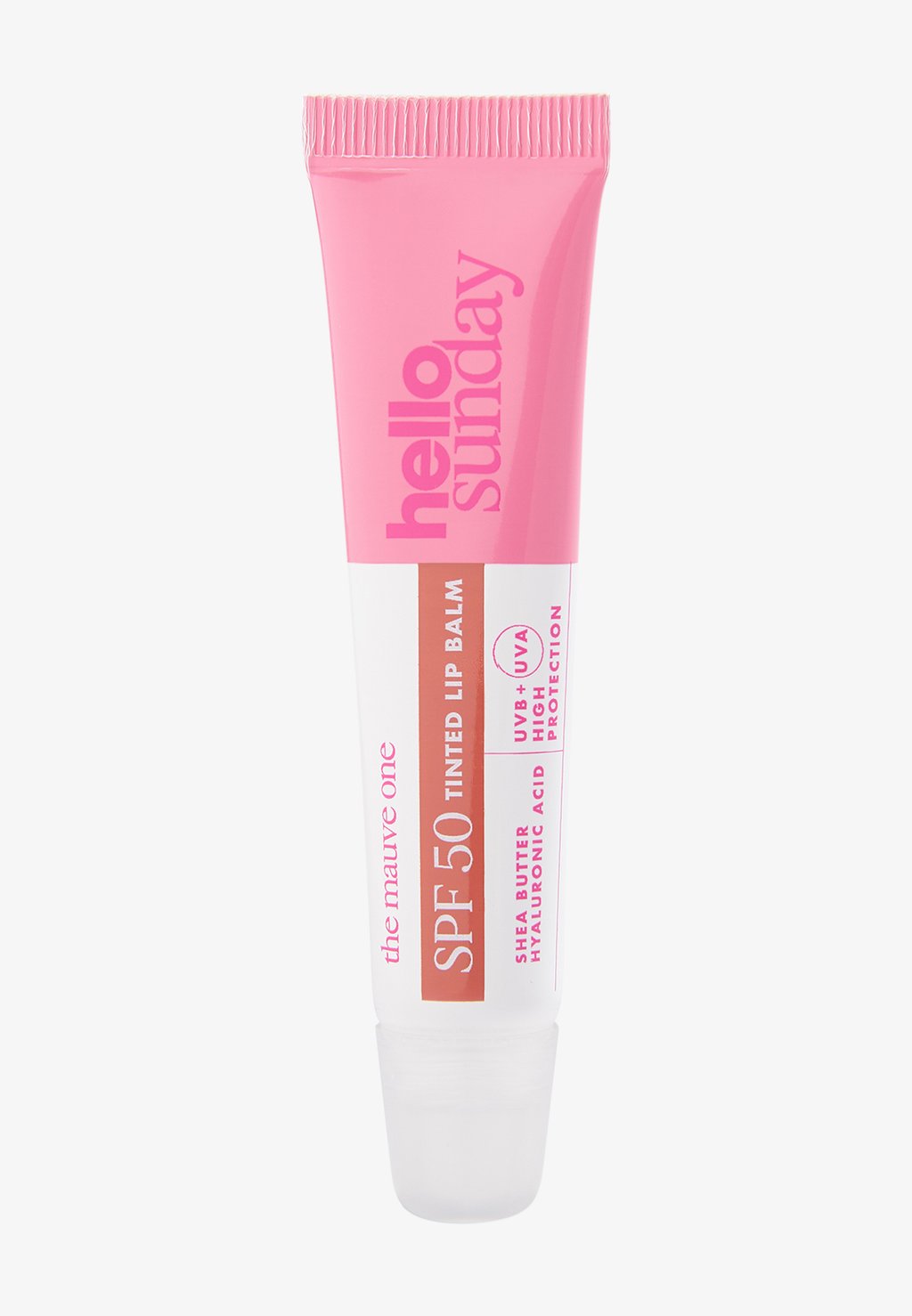 

Бальзам для губ Tinted Lip Balm Spf50 Hello Sunday, розовато-лиловый