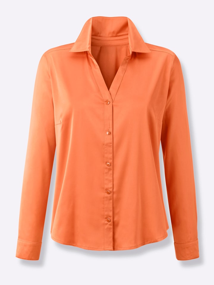 

Creation L Атласная блузка цвета папайи