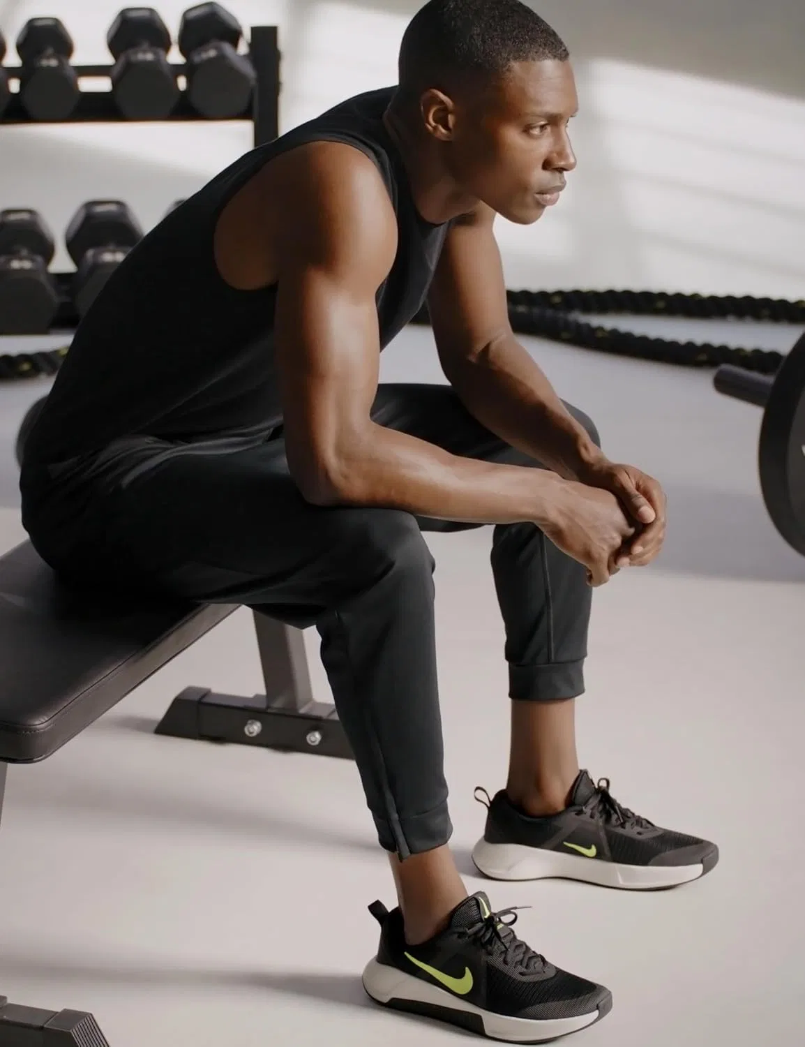Кроссовки Nike MC Trainer 3 для тренировок, мужские, модель FQ1831, Black — фото 2