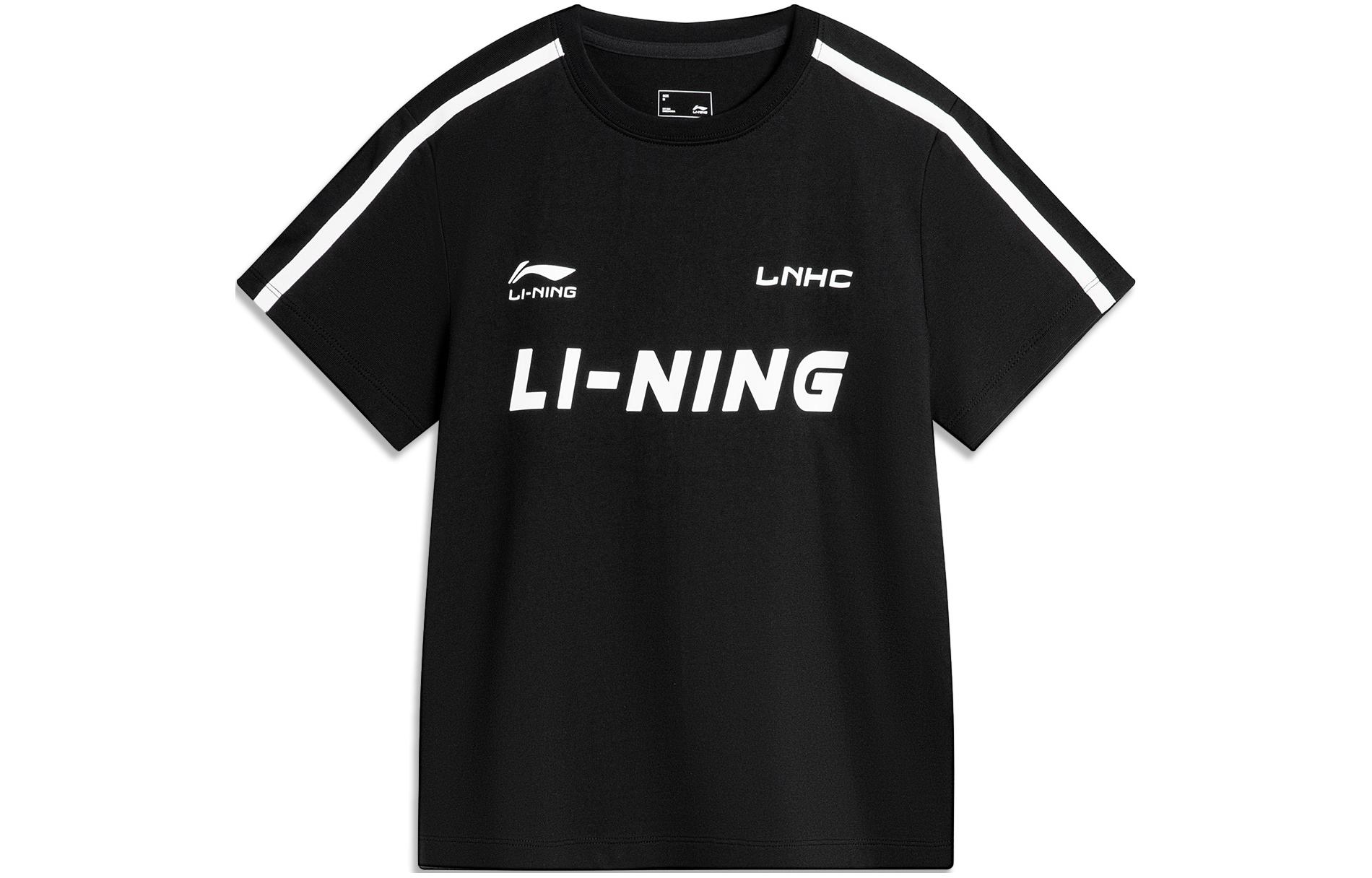 

Футболка женская из коллекции Sports Life, черная Lining