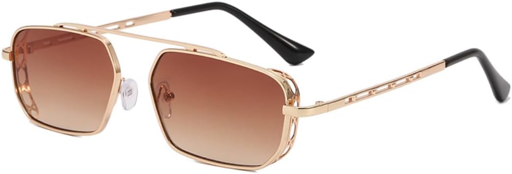 

Солнцезащитные очки с защитой UV400 | Красные, розовые линзы цвета океана, маленькие, металлические | для женщин и мужчин, для занятий спортом на открытом воздухе и вождения DSVIGF, 03